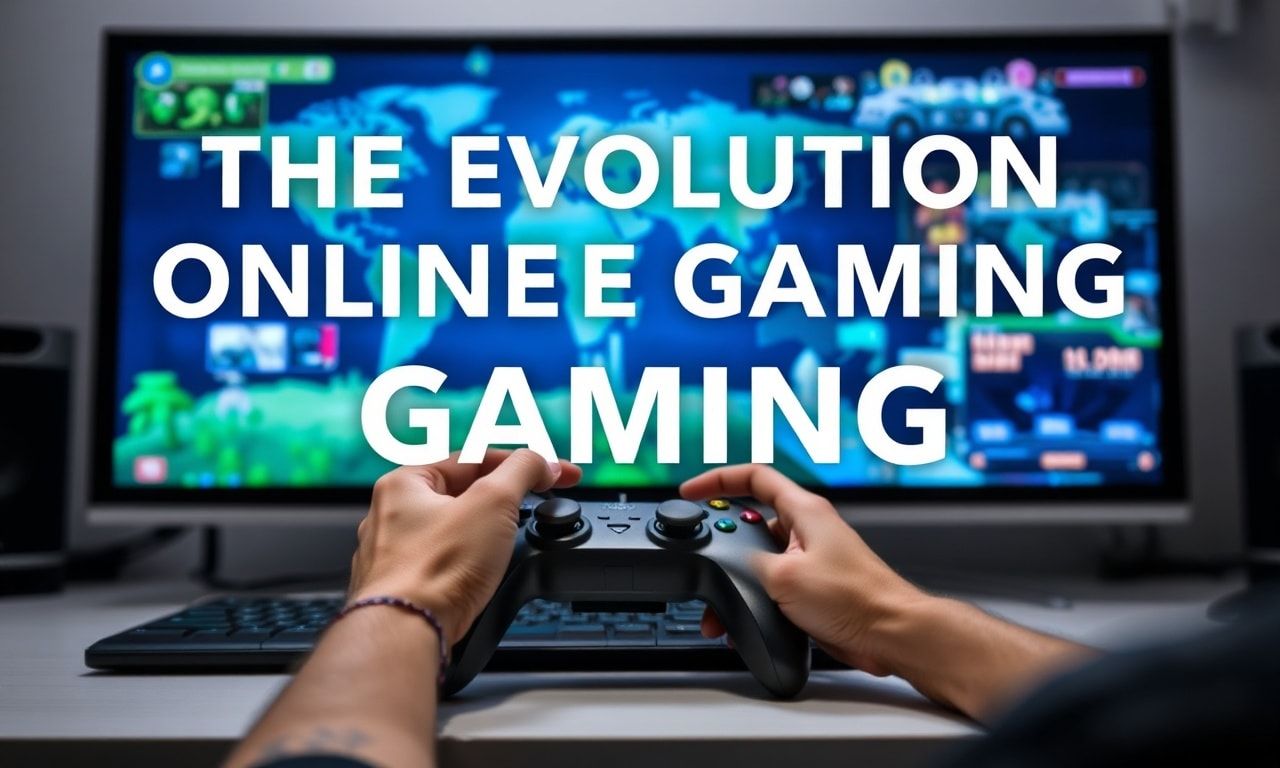 The Evolution of Online Gaming: From Pixels to Virtual Worlds