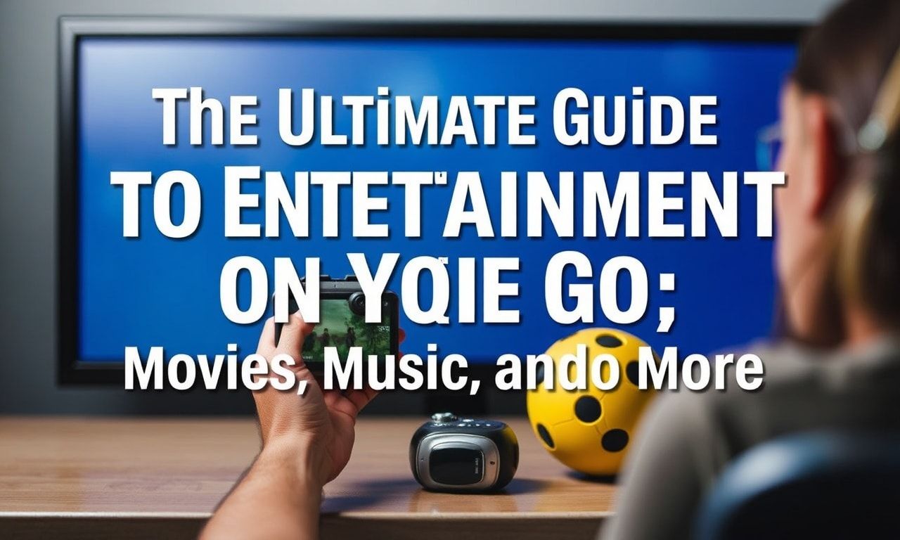 The Ultimate Guide to Entertainment on the Go: Movies, Music, and More