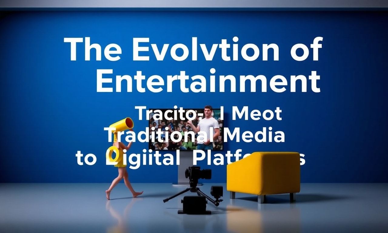 The Evolution of Entertainment: From Traditional Media to Digital Platforms