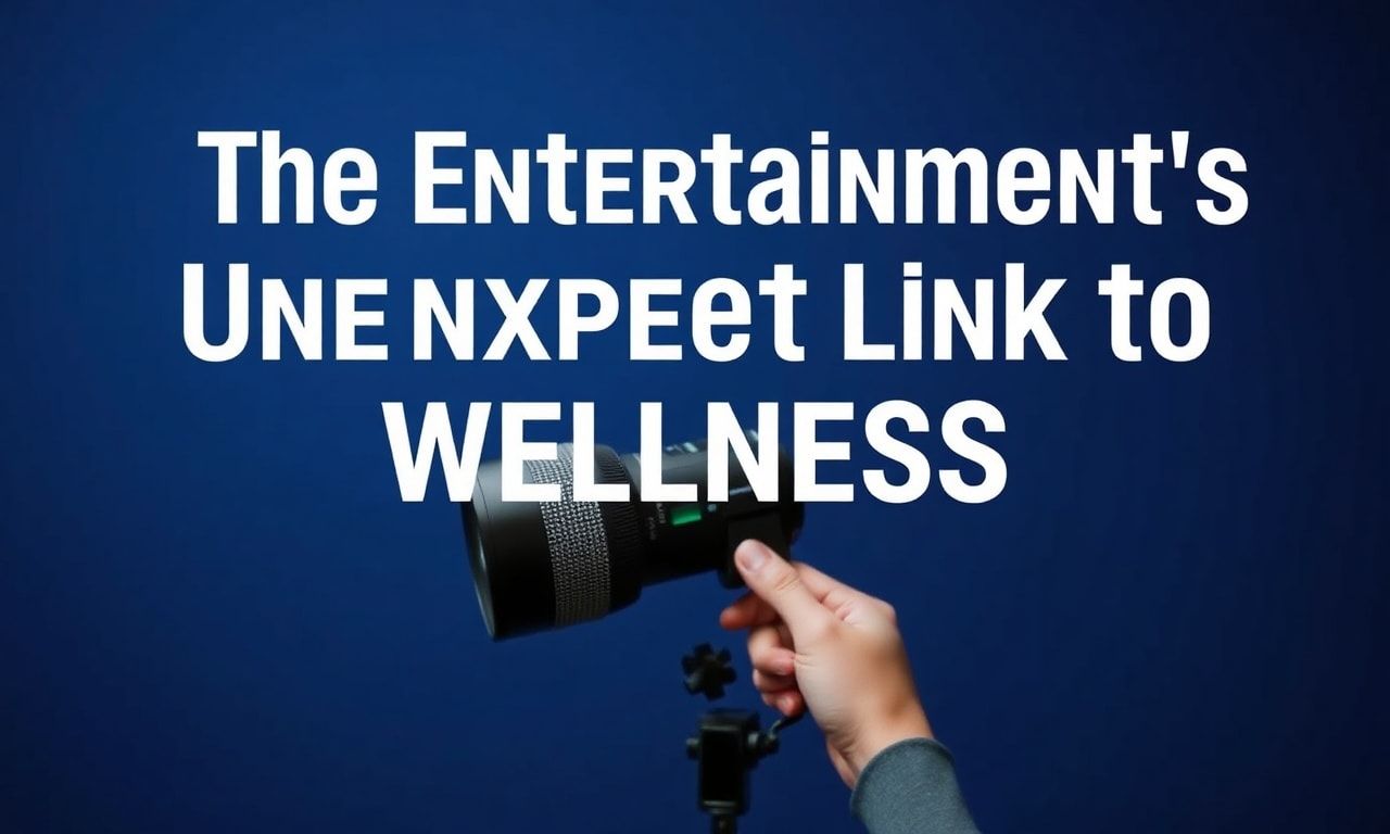 The Entertainment Industry's Surprising Connection to Wellness