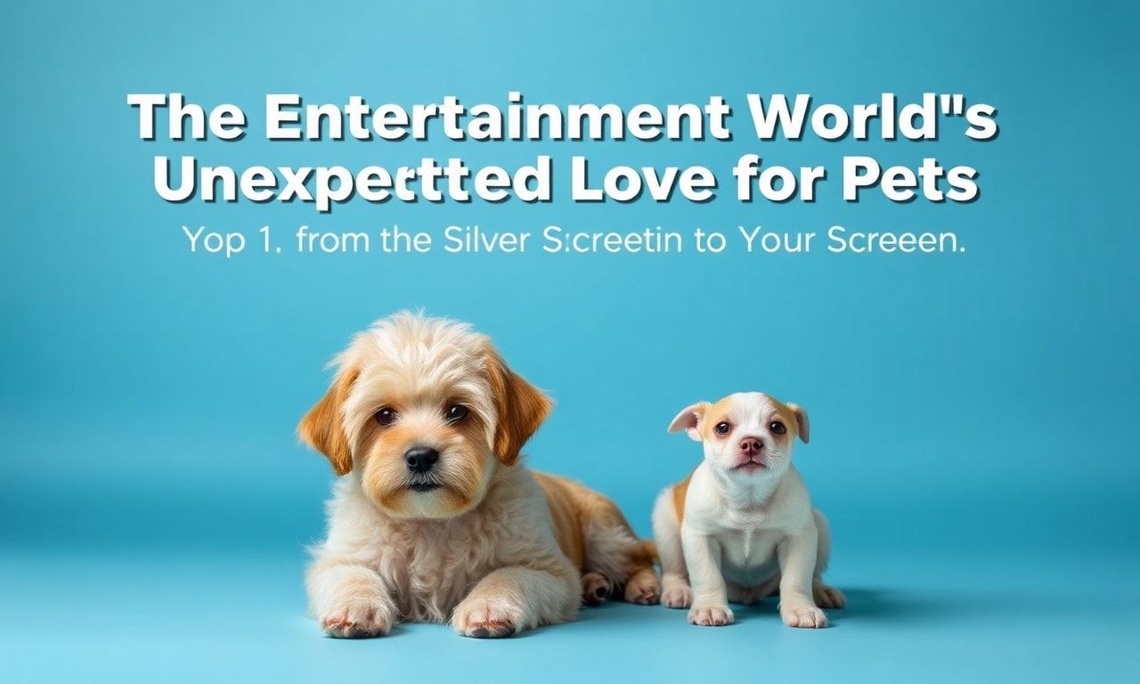 The Entertainment World's Unexpected Love for Pets: From Silver Screen to Your Screen