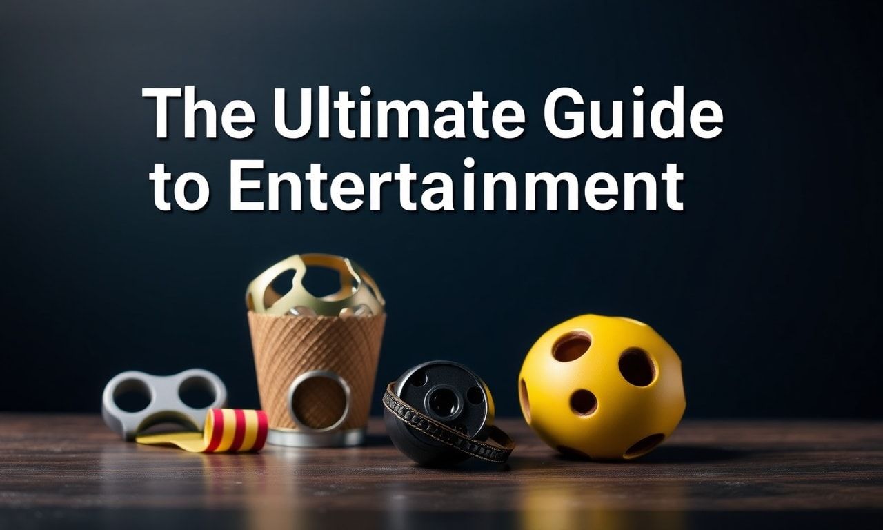 The Ultimate Guide to Entertainment: Movies, Music, TV, and Gaming
