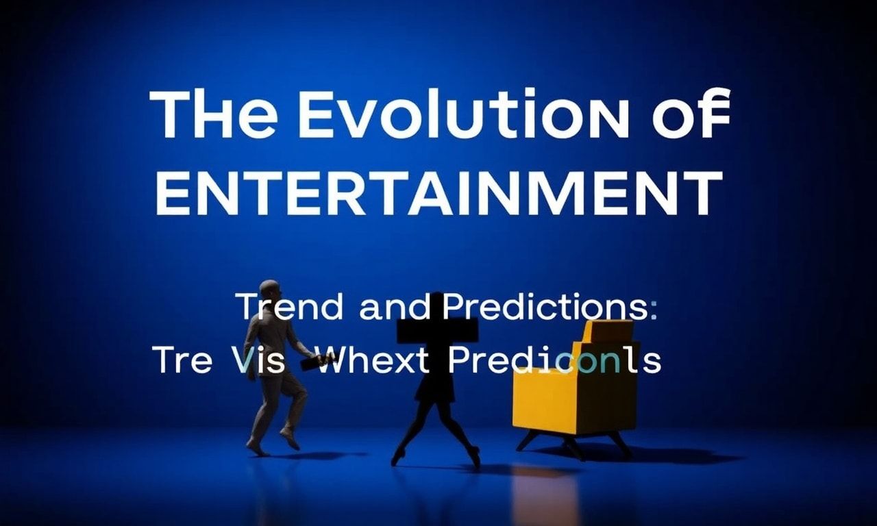 The Evolution of Entertainment: Trends and Predictions for the Next Decade