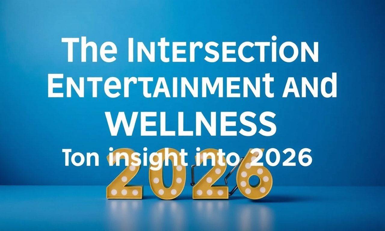 The Intersection of Entertainment and Wellness: A Look into 2026