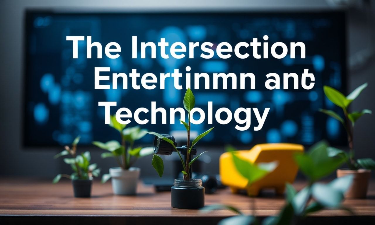 The Intersection of Entertainment and Technology: A Green Perspective