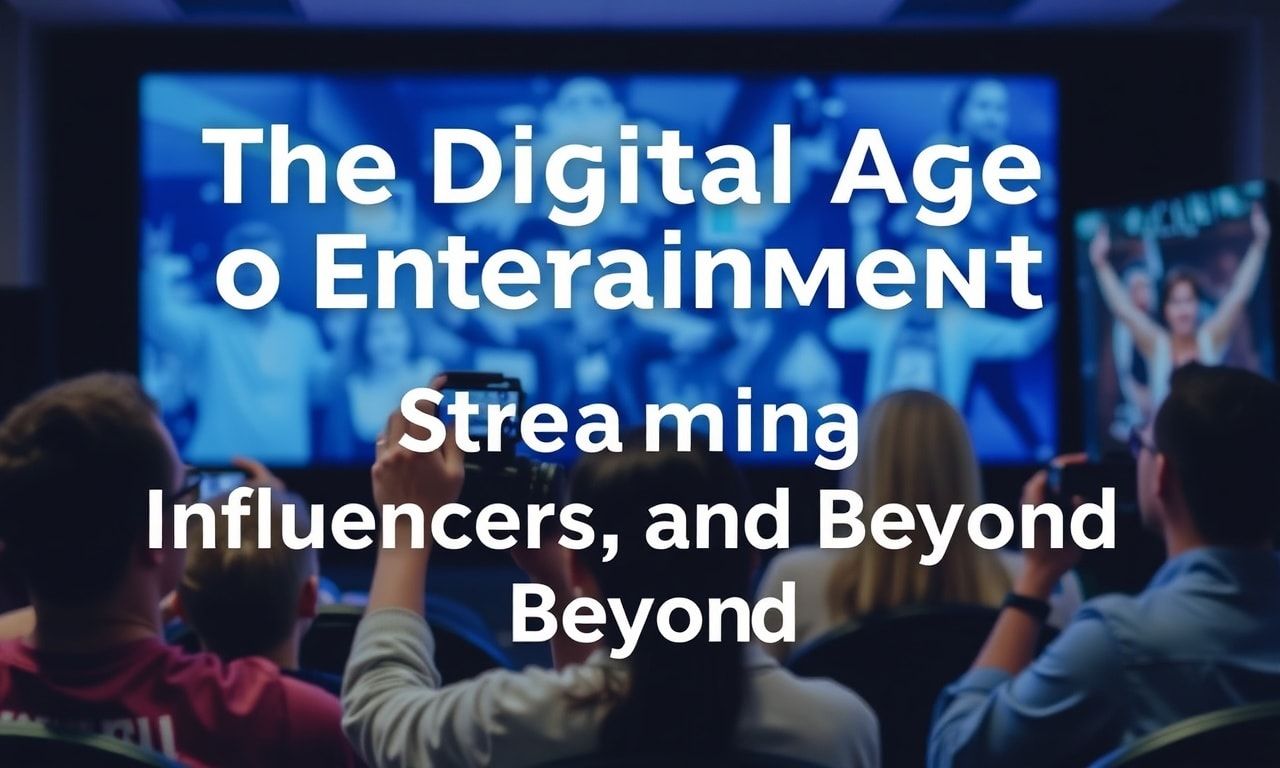 The Digital Age of Entertainment: Streaming, Influencers, and More