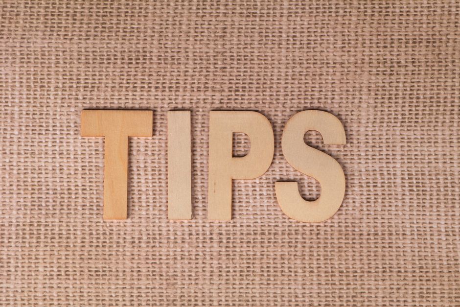 Tips that save time
