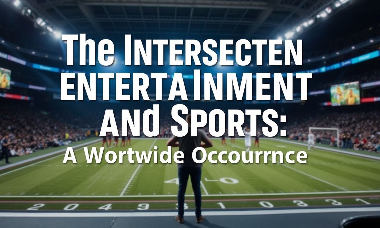 The Intersection of Entertainment and Sports: A Global Phenomenon