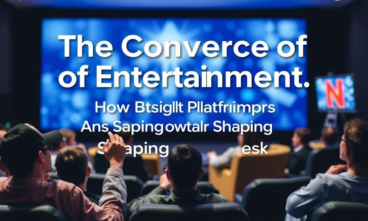 The Convergence of Entertainment: How Digital Platforms Are Shaping Our Leisure