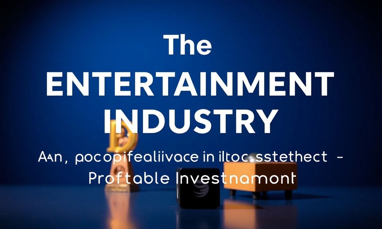 The Entertainment Industry: A Lucrative Investment Opportunity