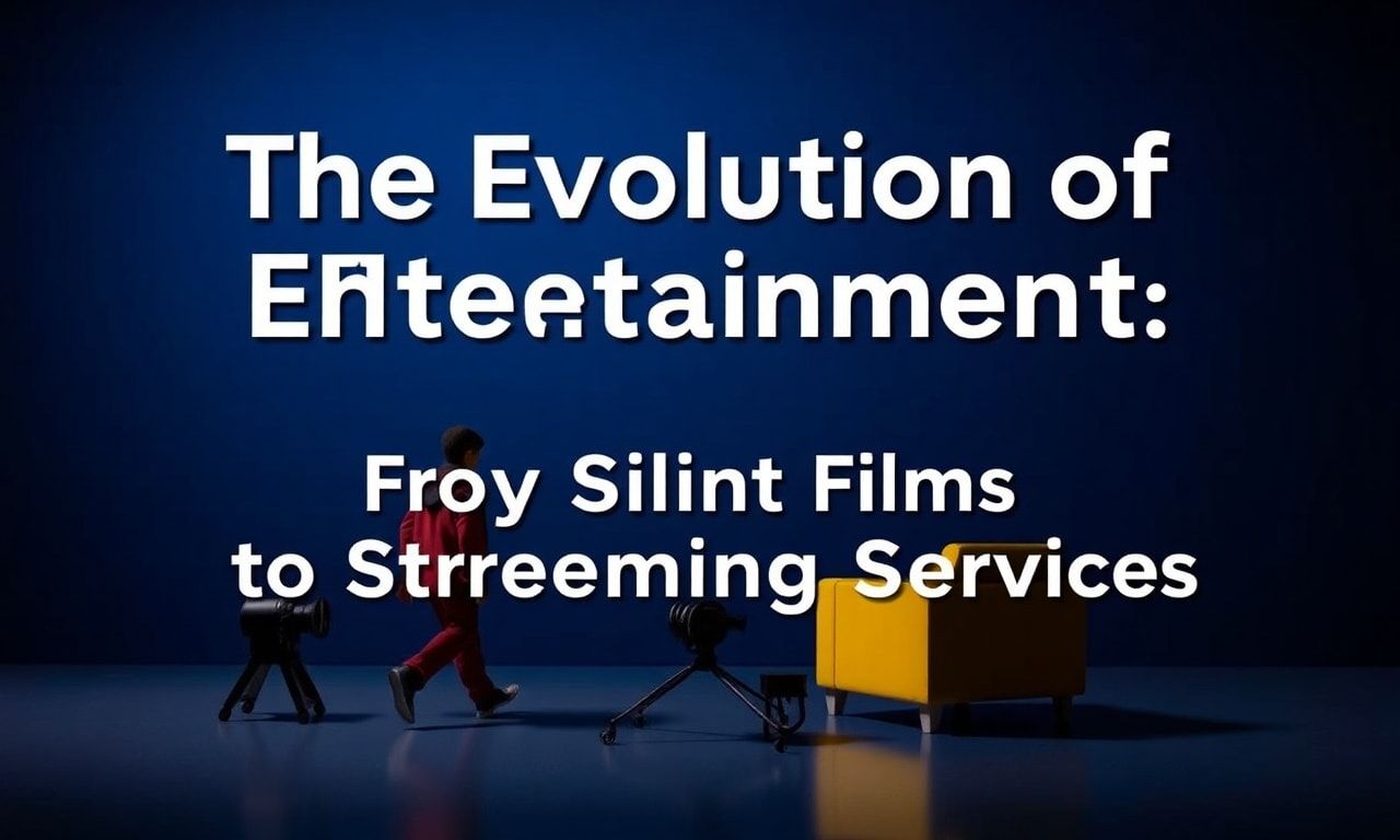 The Evolution of Entertainment: From Silent Films to Streaming Services