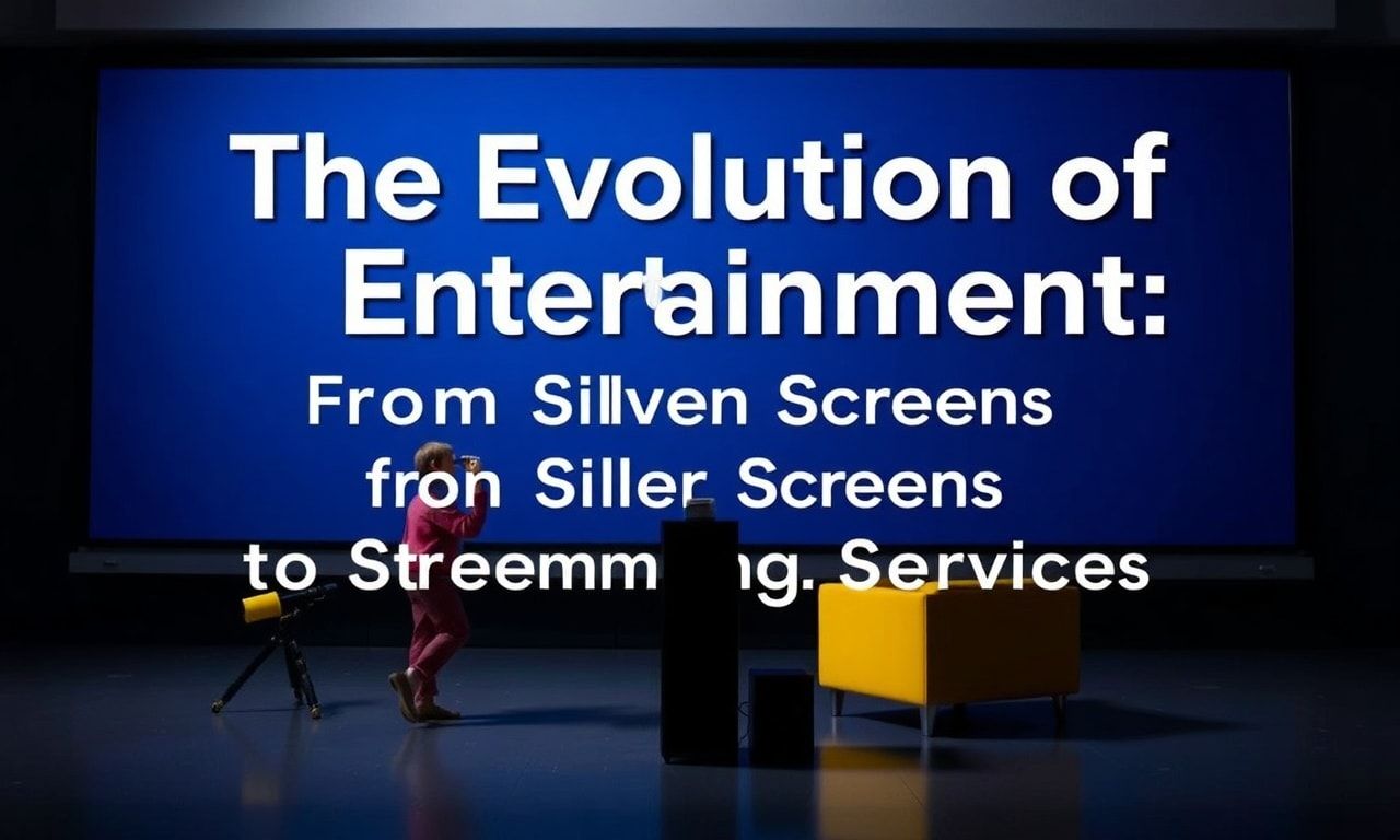 The Evolution of Entertainment: From Silver Screens to Streaming Services