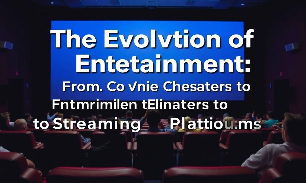 The Evolution of Entertainment: From Silver Screens to Streaming Services
