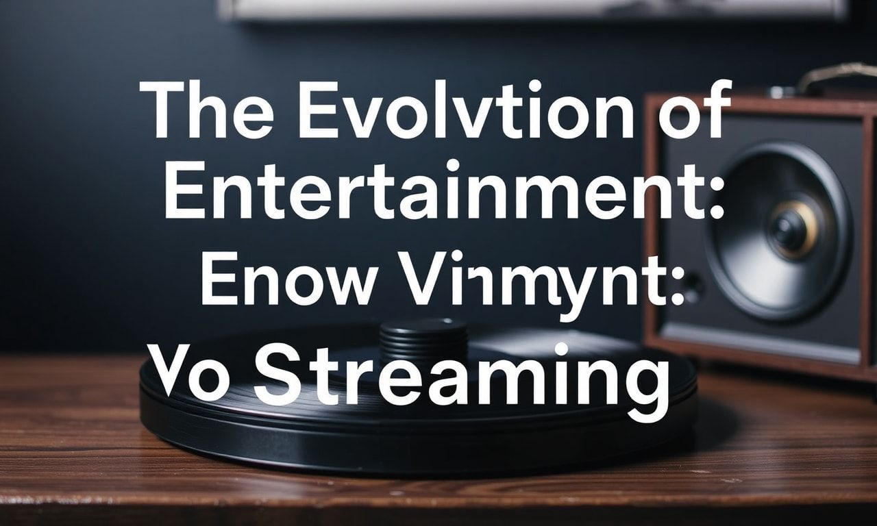 The Evolution of Entertainment: From Vinyl to Streaming