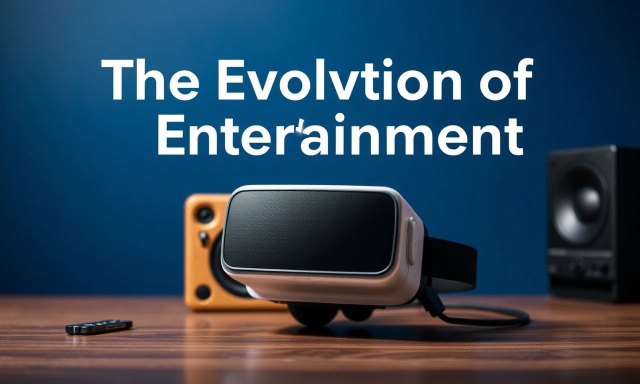 The Evolution of Entertainment: From Vinyl to Virtual Reality