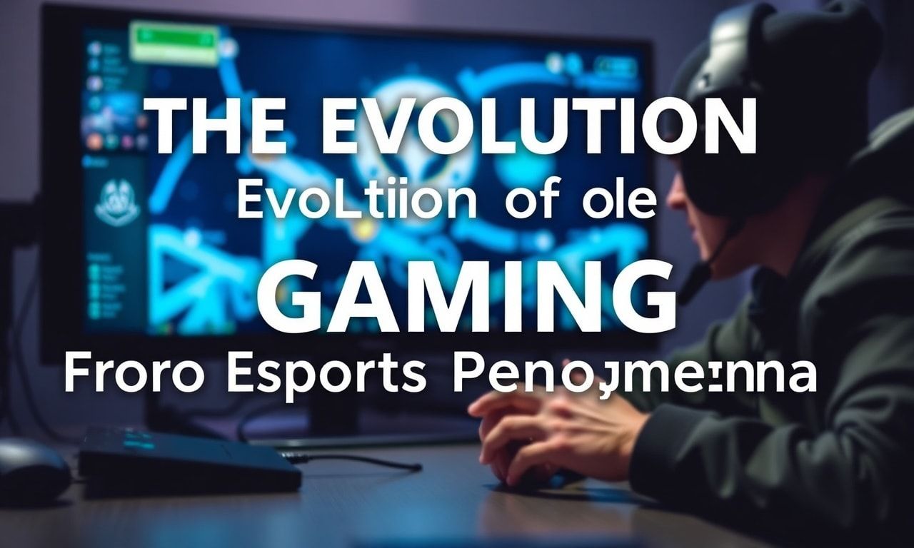 The Evolution of Gaming: From Pixels to Esports Phenomena