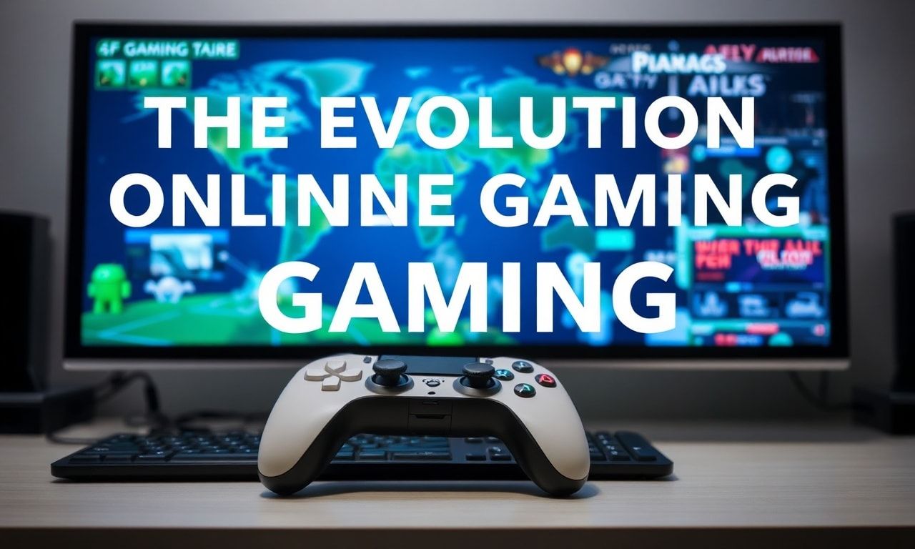 The Evolution of Online Gaming: From Pixels to Virtual Worlds