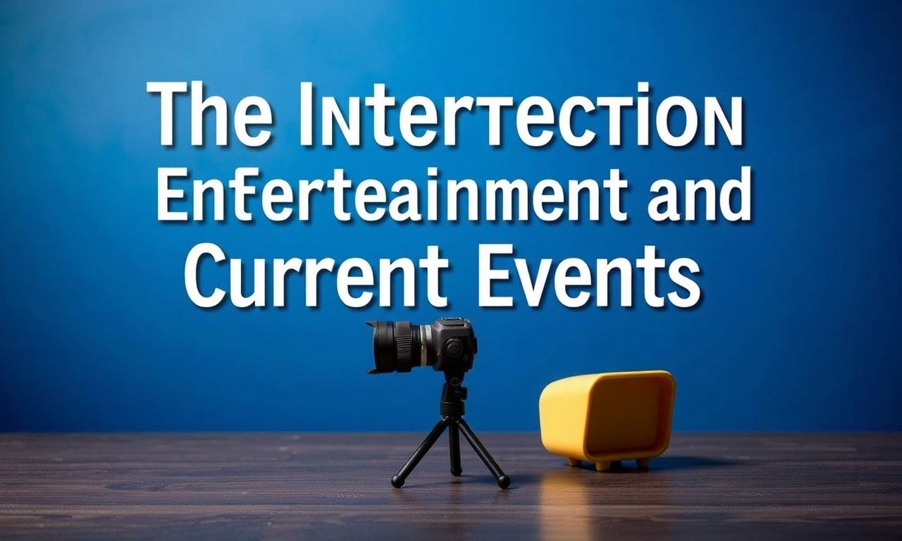 The Intersection of Entertainment and Current Events: A Unique Blend