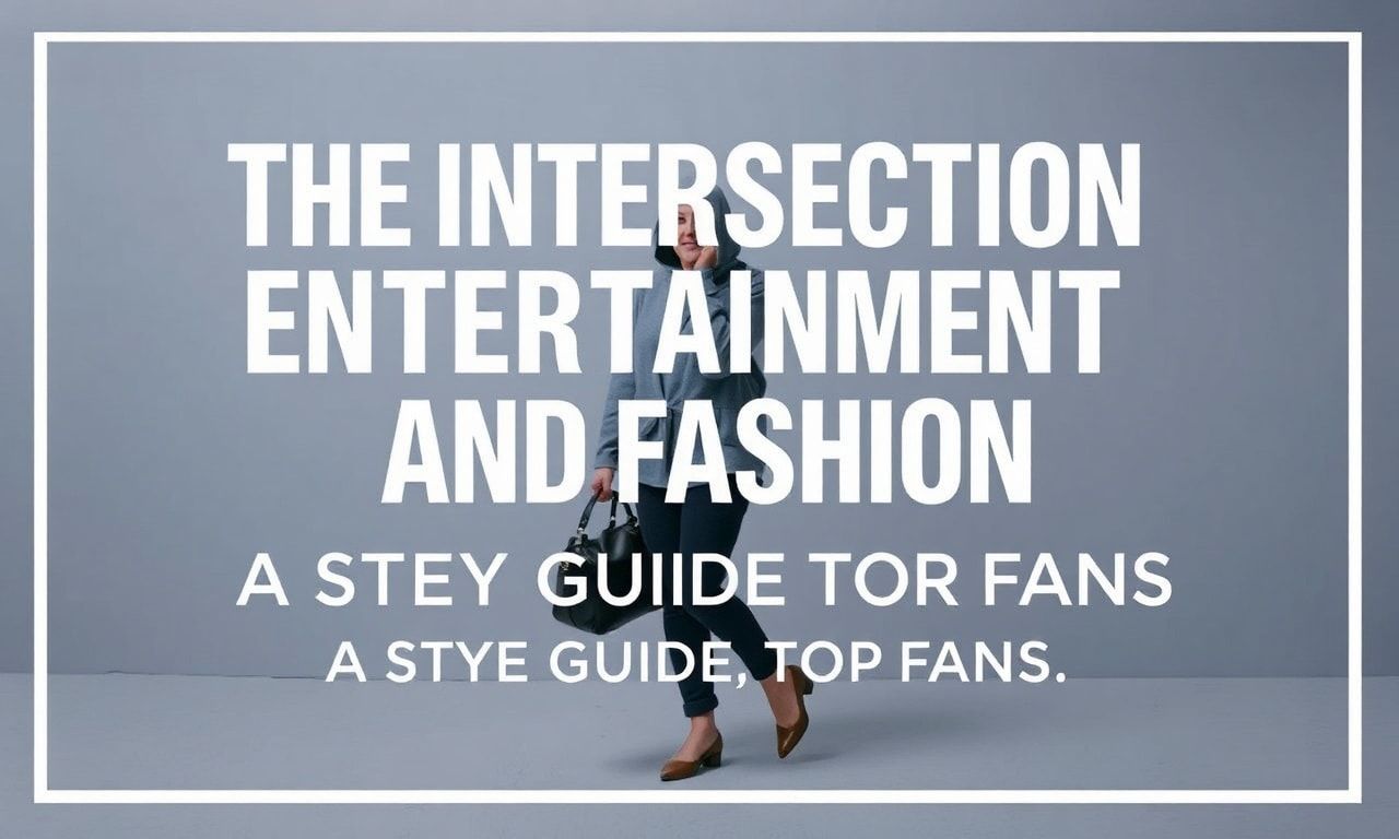 The Intersection of Entertainment and Fashion: A Style Guide for Fans
