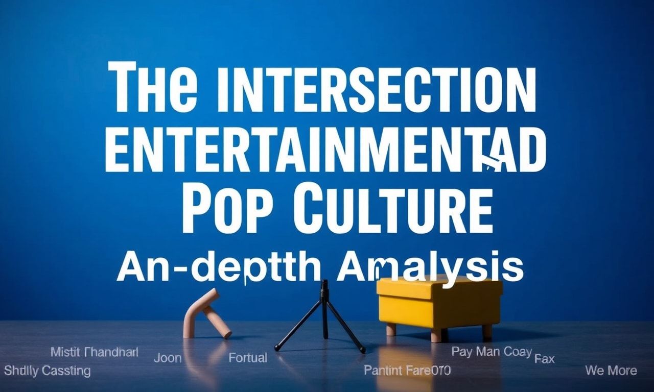 The Intersection of Entertainment and Pop Culture: A Deep Dive