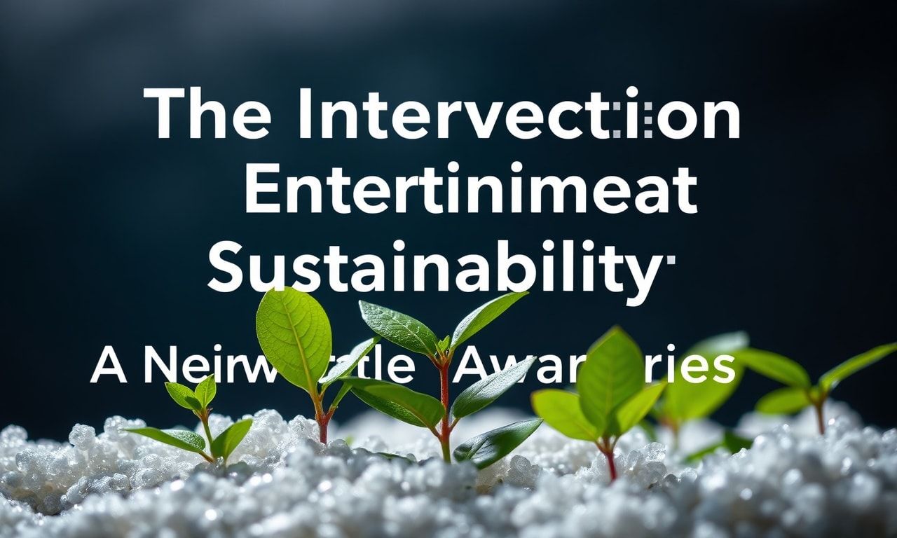 The Intersection of Entertainment and Sustainability: A New Wave of Consciousness