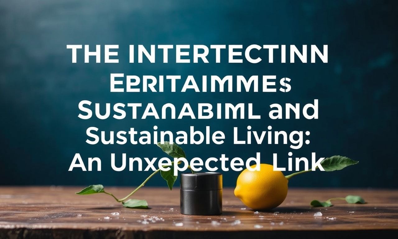 The Intersection of Entertainment and Sustainable Living: A Surprising Connection