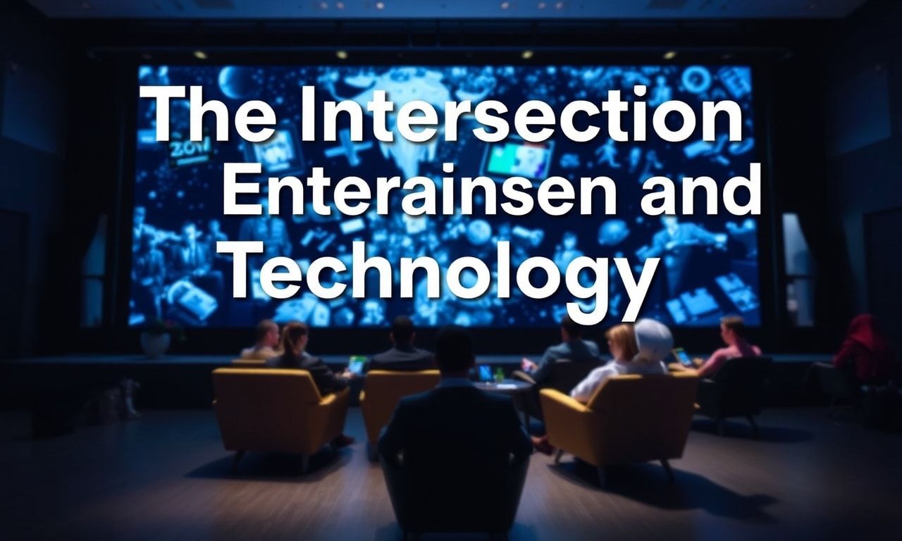 The Intersection of Entertainment and Technology: A Look into the Future