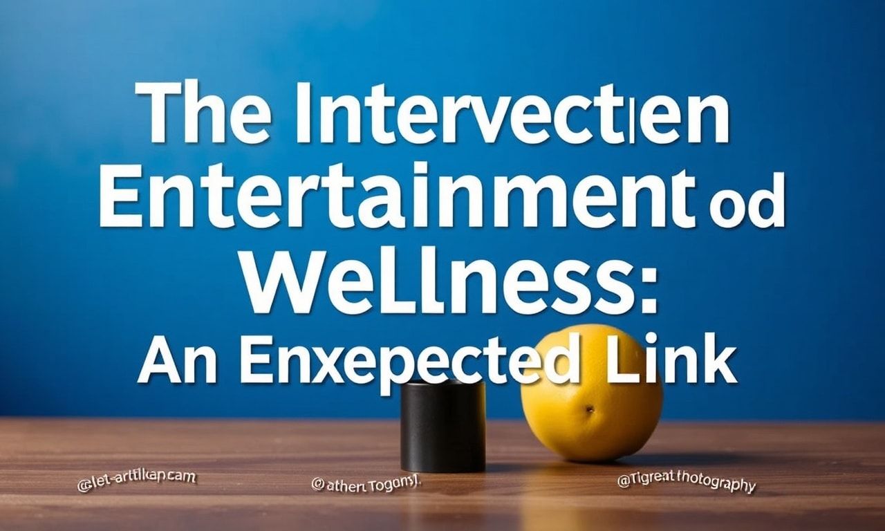 The Intersection of Entertainment and Wellness: A Surprising Connection