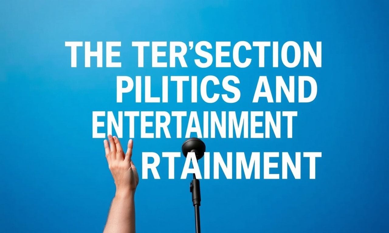 The Intersection of Politics and Entertainment: When Pop Culture Meets the Ballot Box