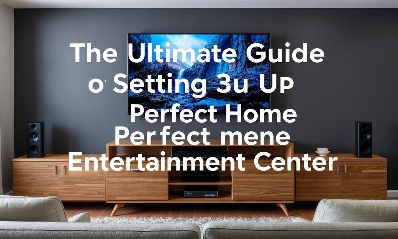 The Ultimate Guide to Creating the Perfect Entertainment Hub at Home