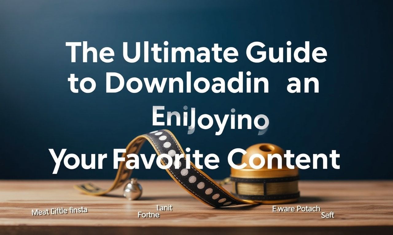 The Ultimate Guide to Downloading and Enjoying Your Favorite Content