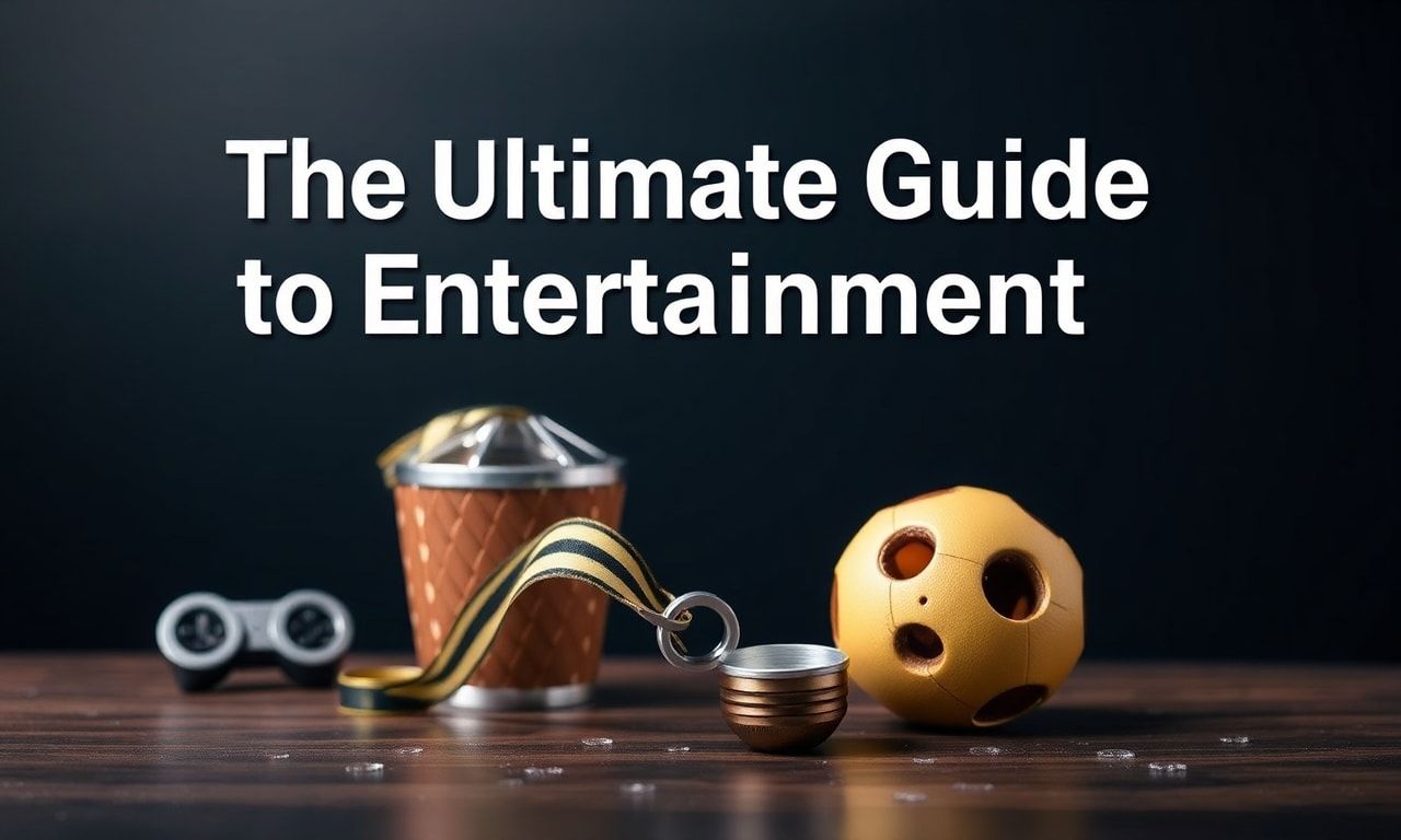 The Ultimate Guide to Entertainment: Movies, Music, TV, and Gaming
