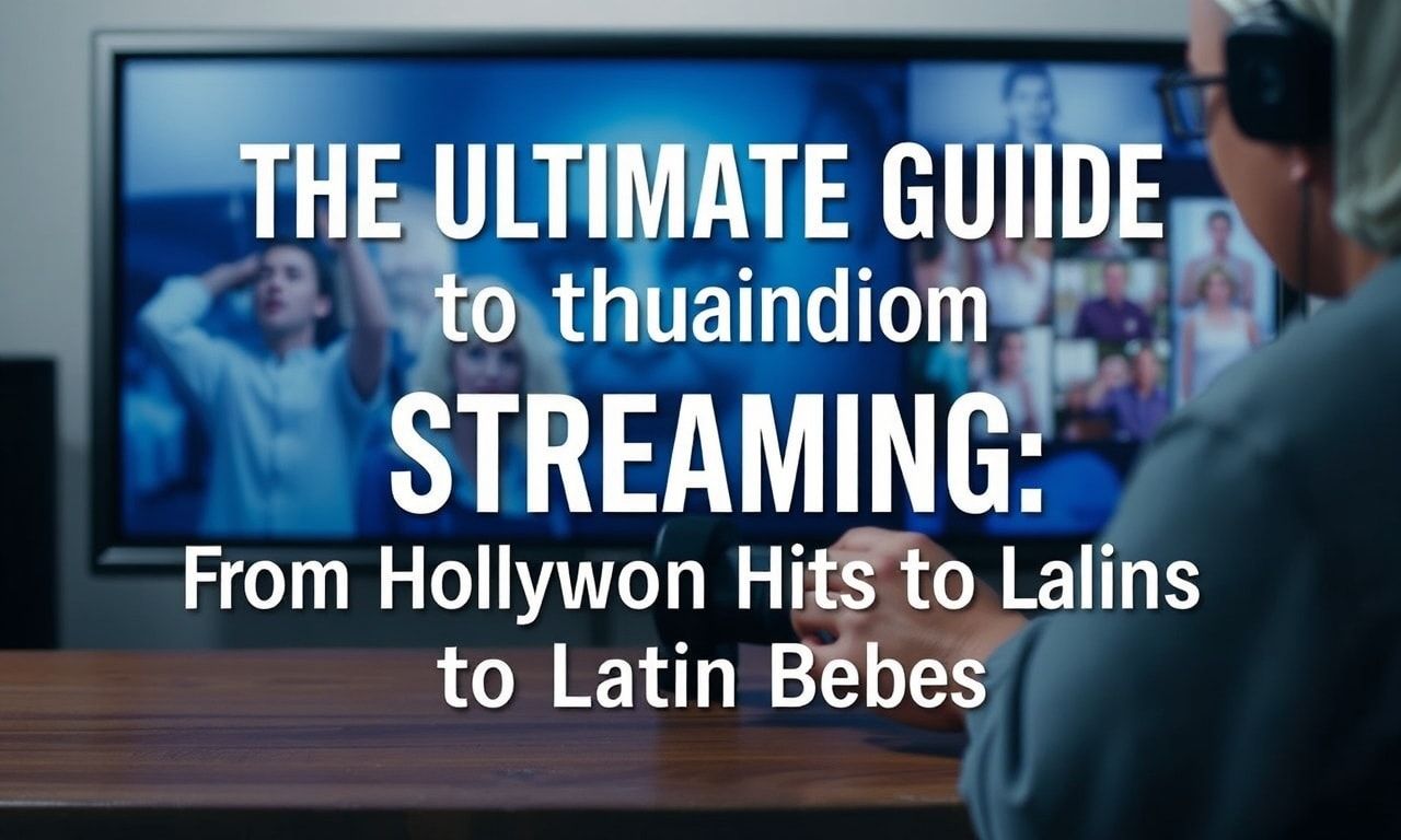 The Ultimate Guide to Streaming: From Hollywood Hits to Latin Vibes